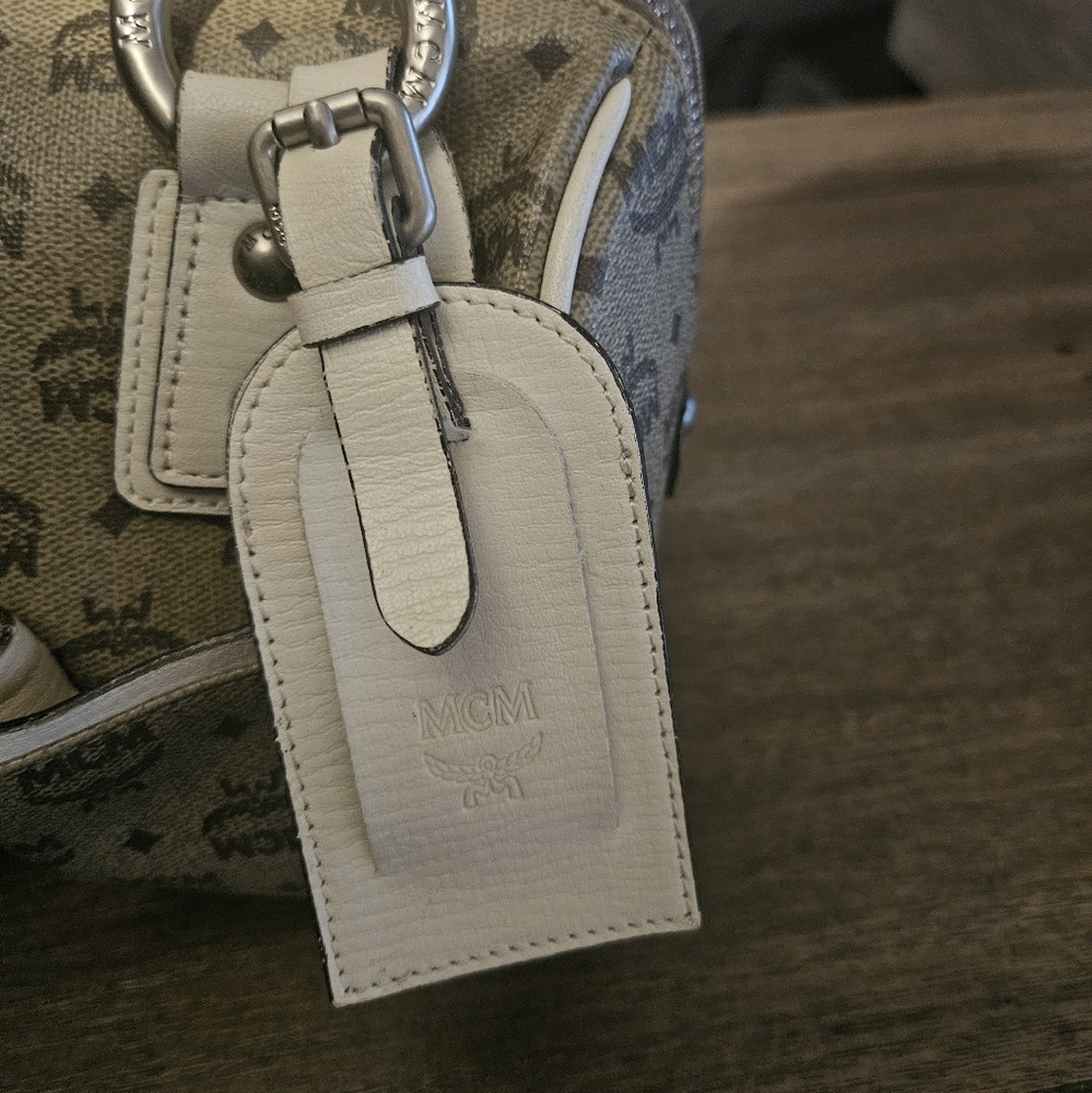 MCM Munchen Mini Bowler Bag - Picture 6 of 16